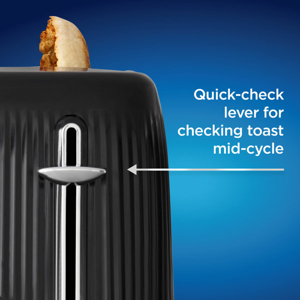 Oster® 2Slice Toaster With QuickCheck Lever, ExtraWide Slots, Impressions Collection